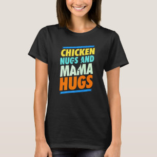 Graphic Featuring A Chicken Silhouette Hen For Mum T-Shirt