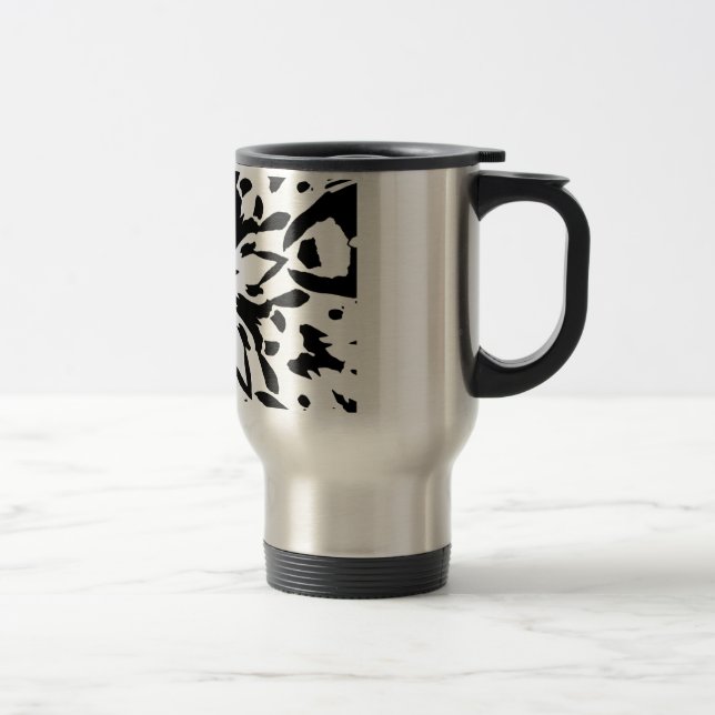 Graphic Flower Mug (Right)