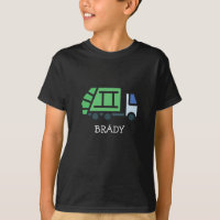 Graphic Garbage/Recycle Truck with Kids Name