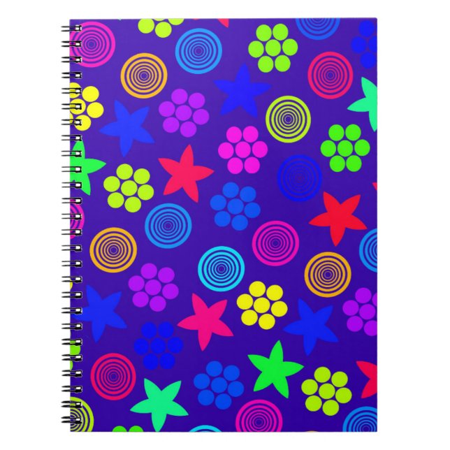 Graphic Geo Spiral Notebook (Front)