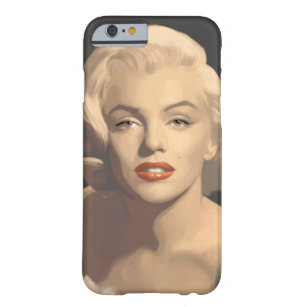 Graphic Grey Marilyn Barely There iPhone 6 Case
