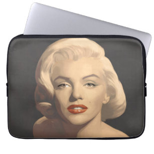 Graphic Grey Marilyn Laptop Sleeve