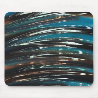 Graphic Grunge Wave Mouse Pad