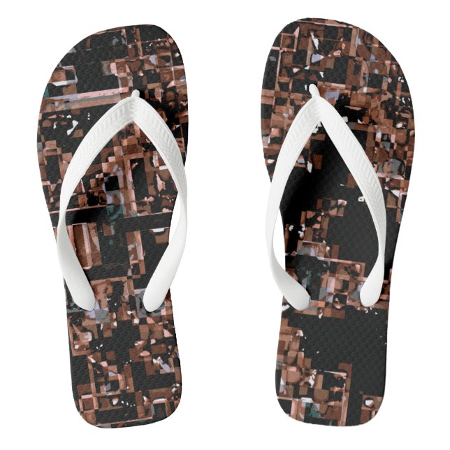 Graphic  jandals (Footbed)