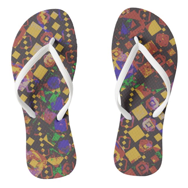 Graphic  jandals (Footbed)