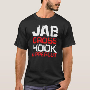 Graphic Jiu Jitsu Apparel Jab Cross Hook Uppercut T-Shirt