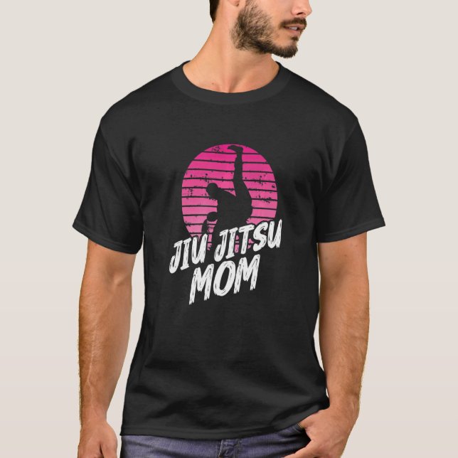 Graphic Jiu Jitsu Apparel Jiu Jitsu Mum   T-Shirt (Front)