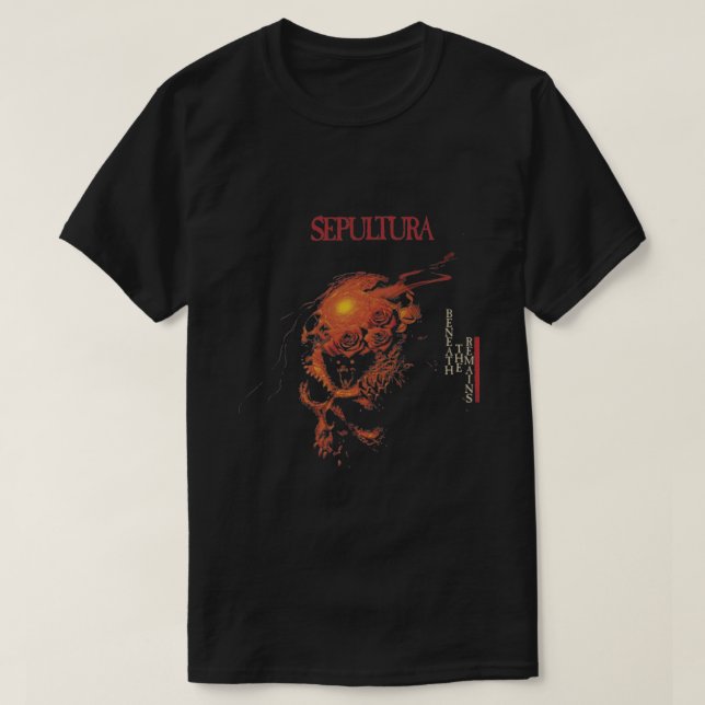 Graphic Love Sepultura Beneath Fan Merchandise Ess T-Shirt (Design Front)