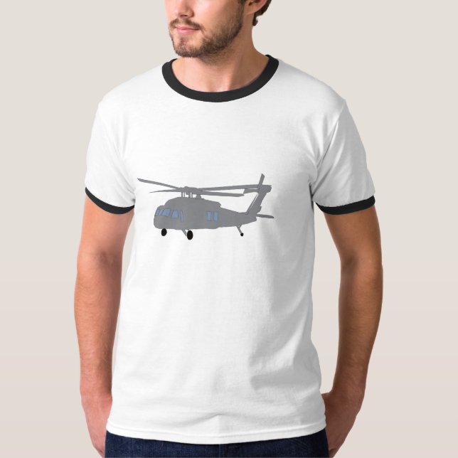 Graphic Maiden T-shirt Helicopter (Front)