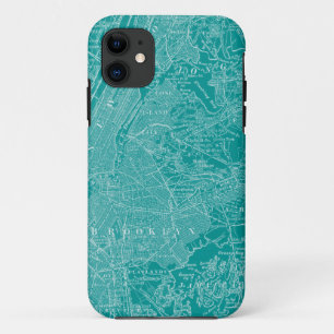 Graphic Map of New York Case-Mate iPhone Case
