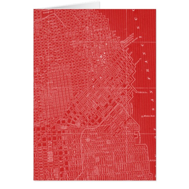 Graphic Map of San Francisco (Front)