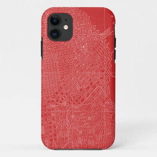 Graphic Map of San Francisco Case-Mate iPhone Case