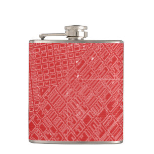 Graphic Map of San Francisco Hip Flask