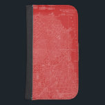 Graphic Map of San Francisco Samsung S4 Wallet Case<br><div class="desc">Home Décor</div>