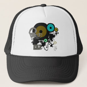 Graphic Music Design! Trucker Hat