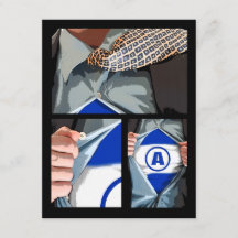 Graphic Novel Birthday Invitation