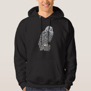 Graphic Novel Owl Hoodie
