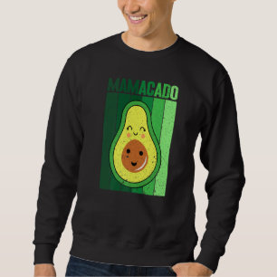 Graphic of Mamacado Papacado for Avocado 1 Sweatshirt