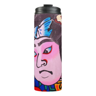 Graphic on Japanese Traditional Kiteart,kite,samur Thermal Tumbler