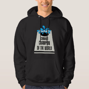 Graphic Outdoor Game Apparel Cornhole Champion of  Hoodie