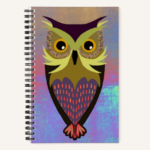 Graphic Owl Sketch Journal