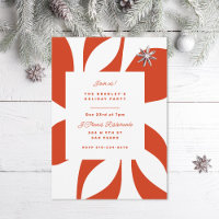 Graphic Poinsettia Christmas