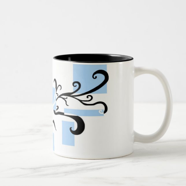 Graphic Print Mug (Right)