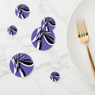 graphic purple confetti / Confettis Chart