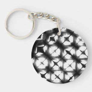 Graphic Shibori I Key Ring