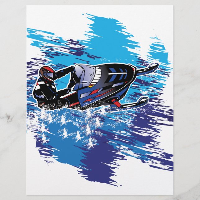 Graphic Snowmobiler (Front)