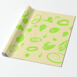 Graphic spots design wrapping paper