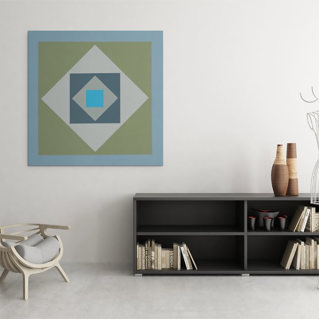 Graphic Squares Canvas Print (Graphic Squares Canvas Print)