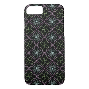graphic swirly flower pattern Case-Mate iPhone case