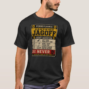 Graphic T-Shirt "Certified Jagoff" Pittsburgh yinz