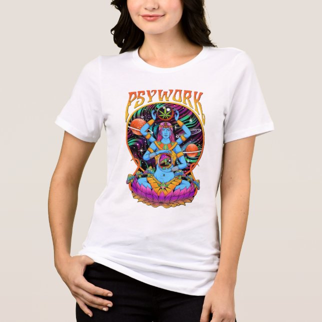 graphic tee goddess design for women (Front)