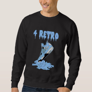 Graphic Tees 4 Retro Blue Sneaker Match 4 Universi