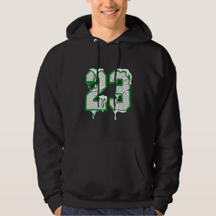 Graphic Tees Number 23 Drip Sneaker Match 3 Pine G