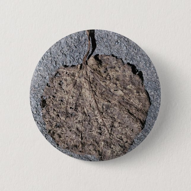 Graphic/Textured 6 Cm Round Badge (Front)