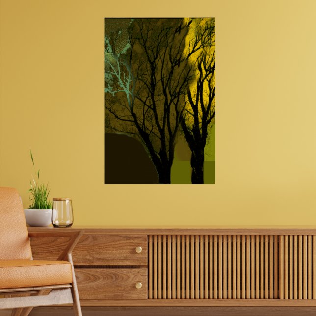 Graphic Tree Poster (Living Room 2)