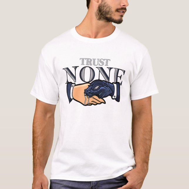 Graphic Trust None Match 3 Sneaker Midnight Navy V T-Shirt (Front)