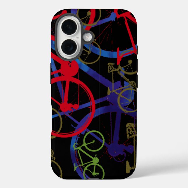 Graphic Urban Bikes Cool Case-Mate iPhone Case (Back)