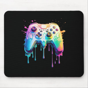 Graphic Video Game - Colourful Video Game Lover 1  Mouse Pad