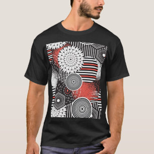 Graphic Vintage Abstract Illustration Elements T-Shirt
