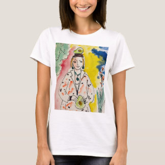 graphics ink watercolor, fantasy lady T-Shirt