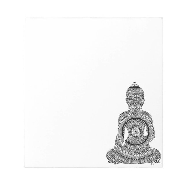 GraphiZen Buddha Notepad (Front)