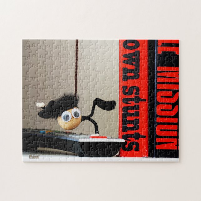 Grappical close up of "Mission Impossible" Fubby Jigsaw Puzzle (Horizontal)