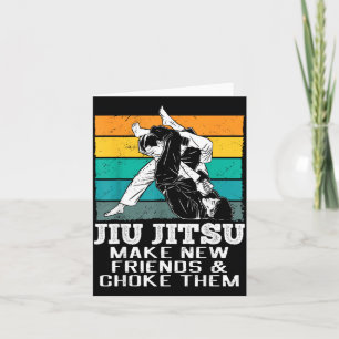 Grappling Brazilian Jiu Jitsu Bjj Card