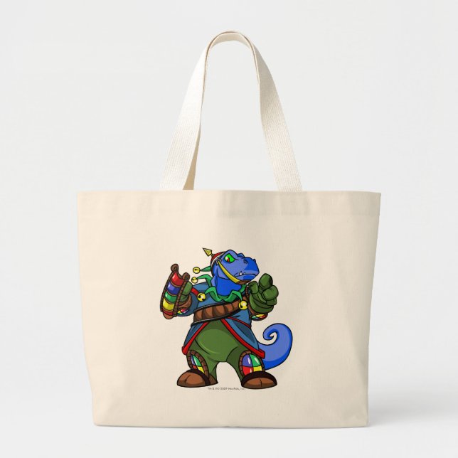 Grarrl Roo Island Player Large Tote Bag (Front)