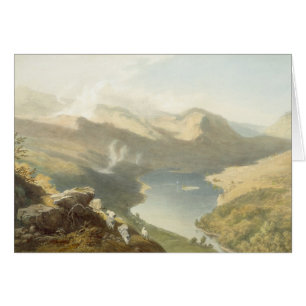Grasmere from Langdale Fell, from 'The English Lak