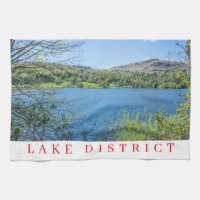 Grasmere Lake tea towel